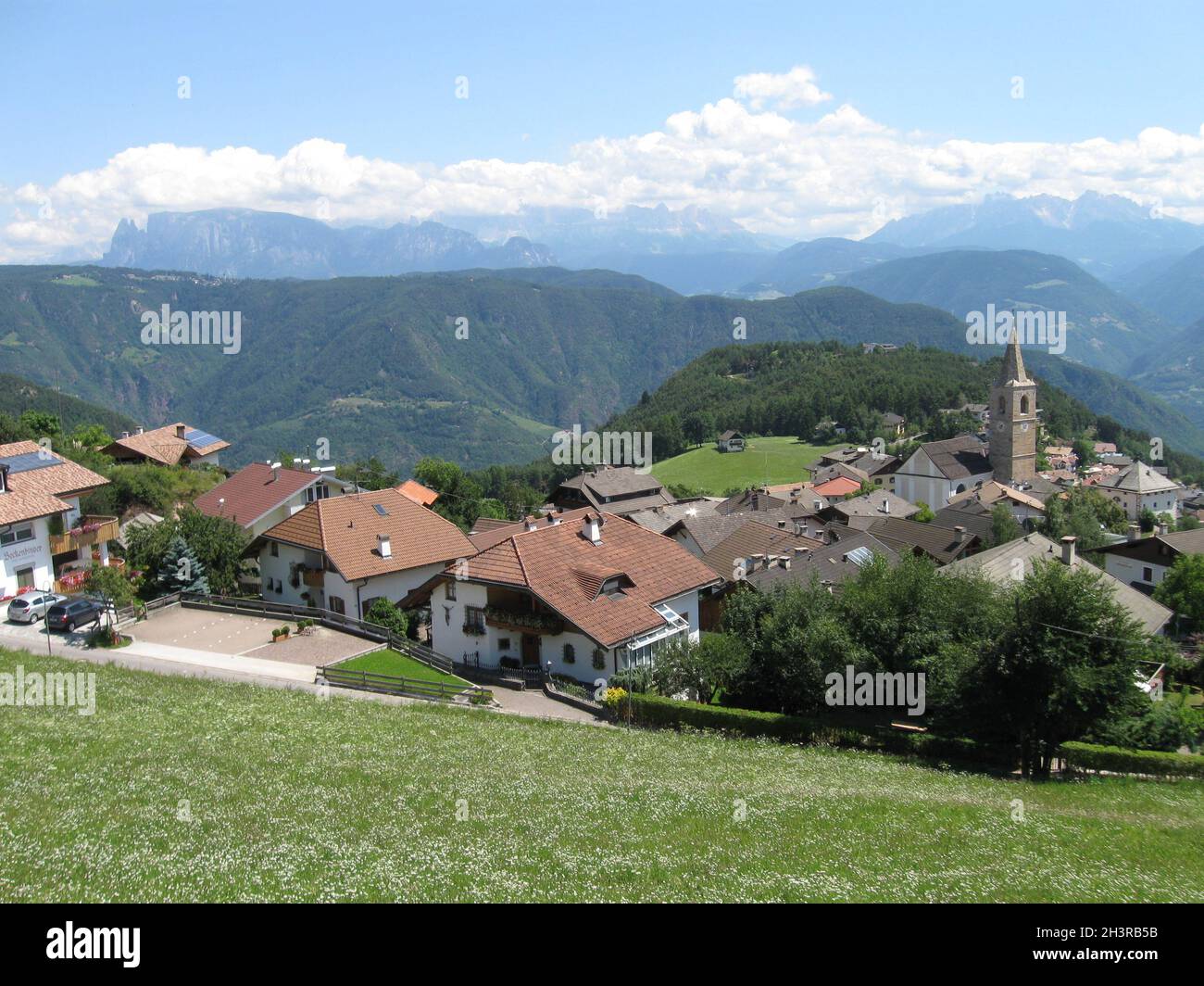 Jenesien in Südtirol Stockfoto