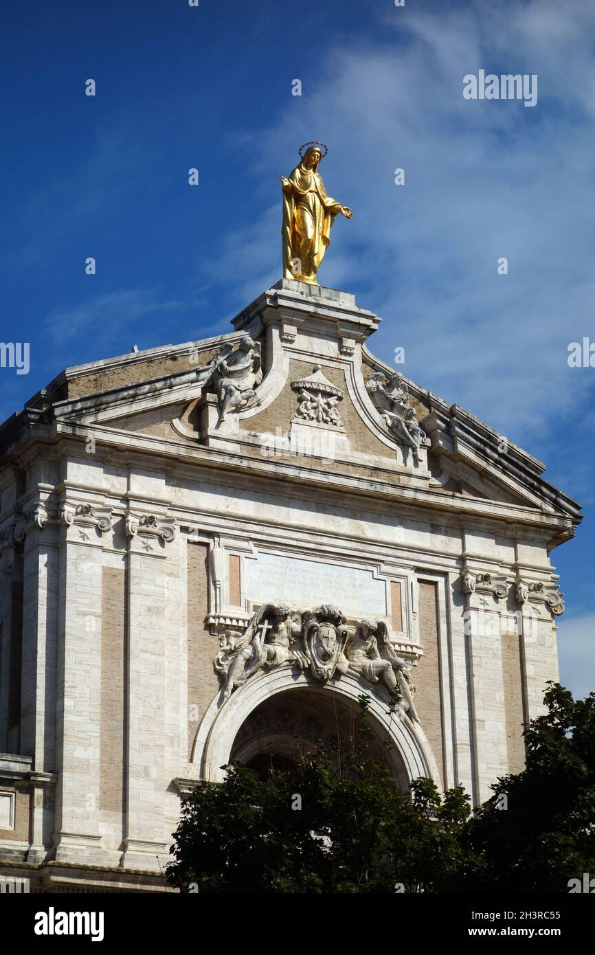 Santa Maria degli Angeli in Assisi, Italien Stockfoto