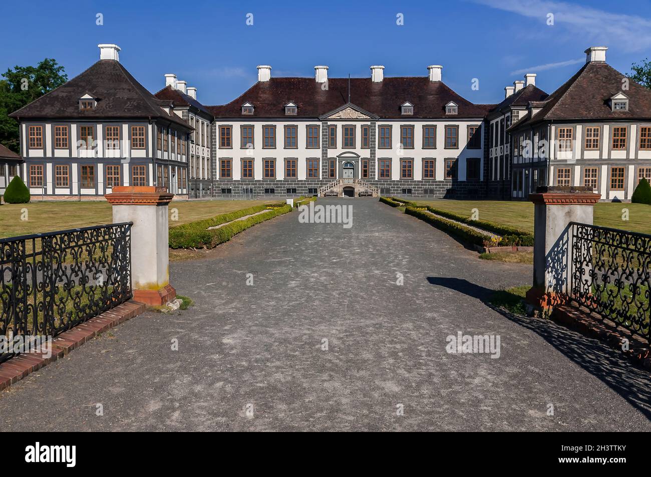 Schloss Oranienbaum Deutschland Stockfoto