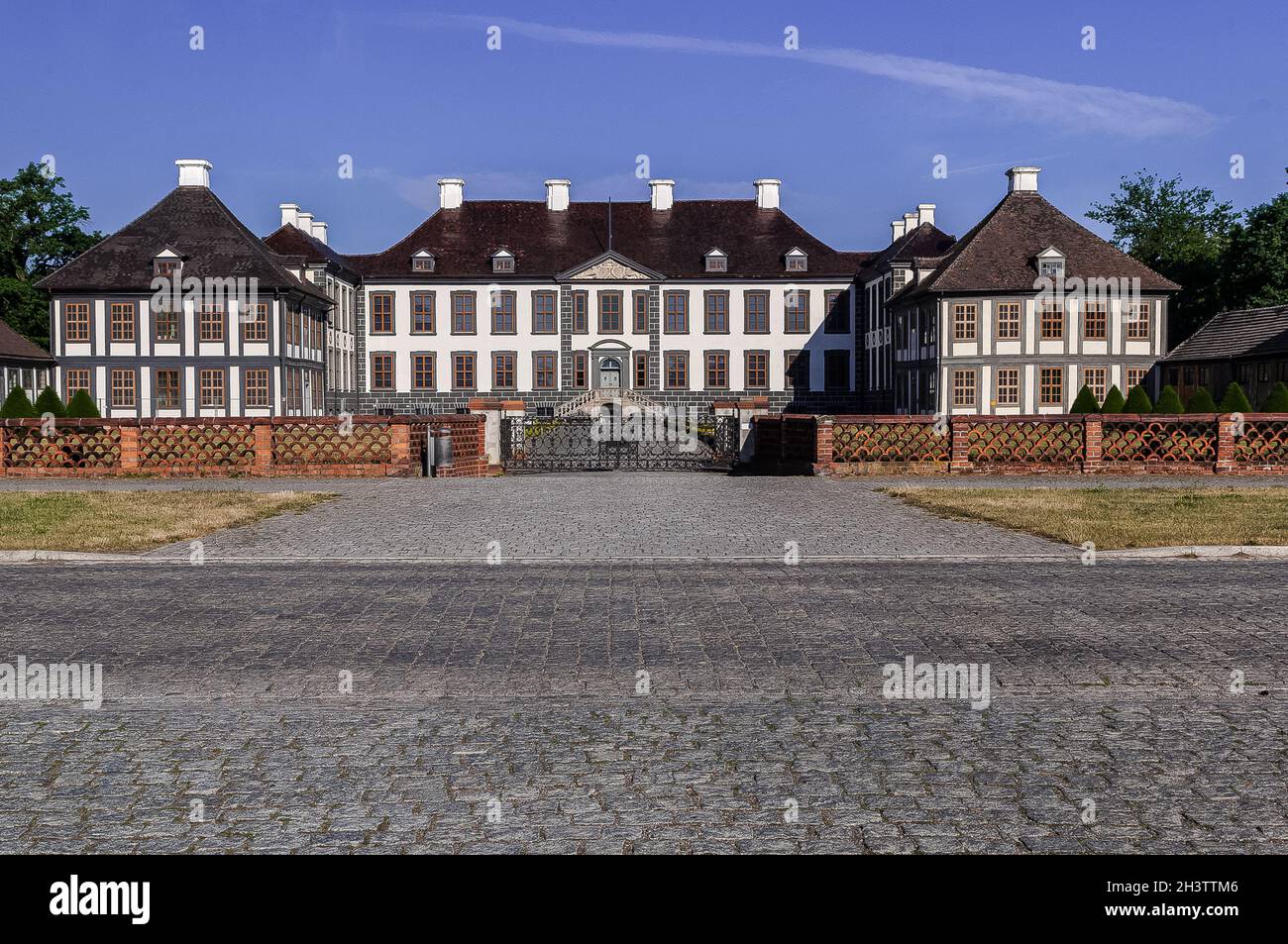 Schloss Oranienbaum Deutschland Stockfoto