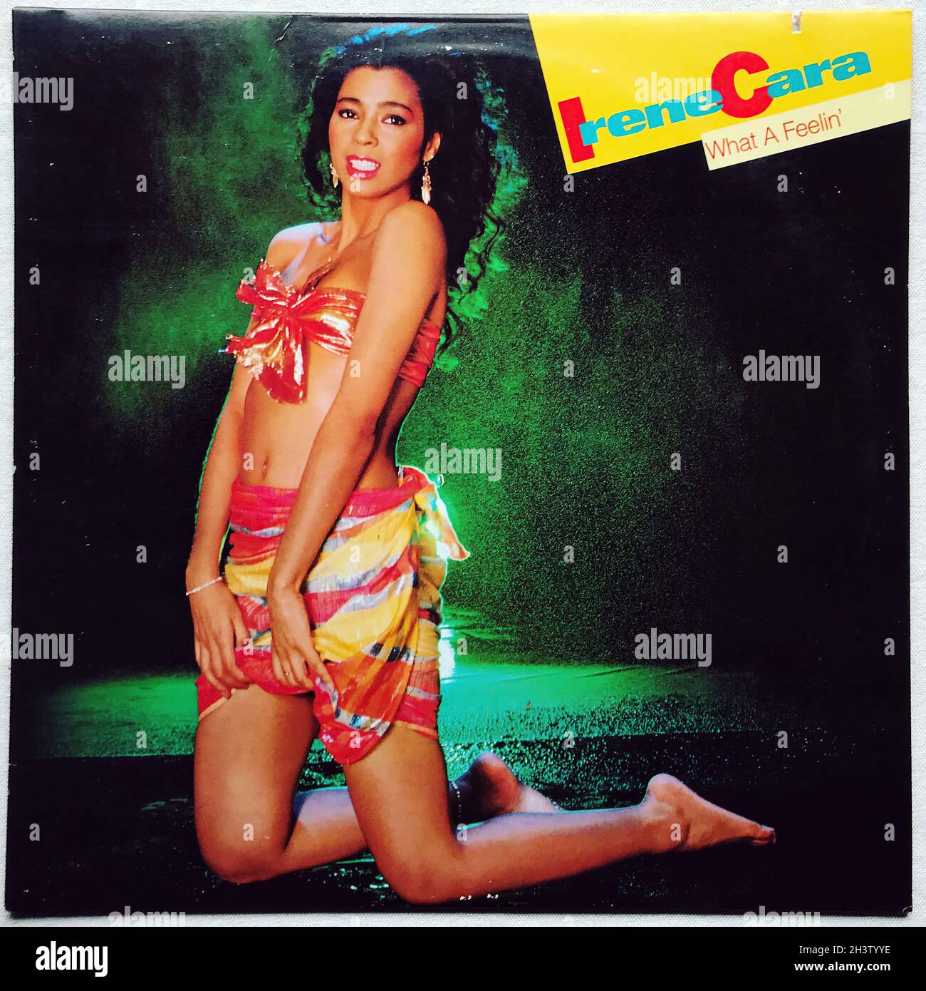 Irene Cara (1983) - Original Vinyl Schallplatte Stockfoto