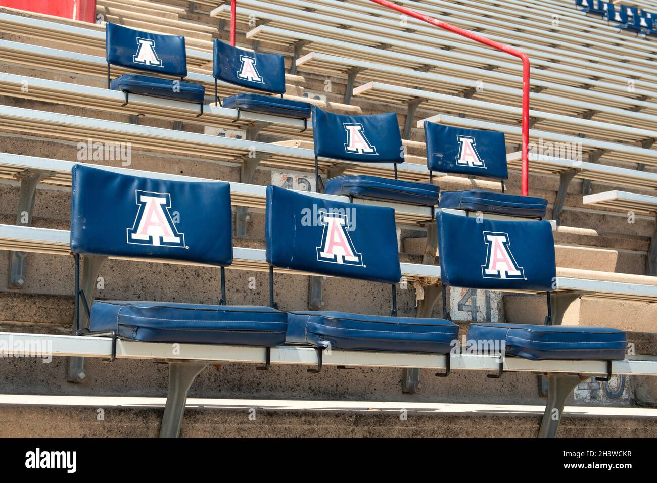 Das Fußballstadion der University of Arizona auf dem UA Campus in Tucson, Arizona Stockfoto
