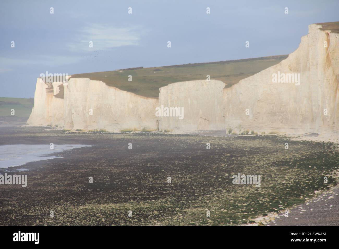 Sieben Schwestern und Birling Gap Stockfoto