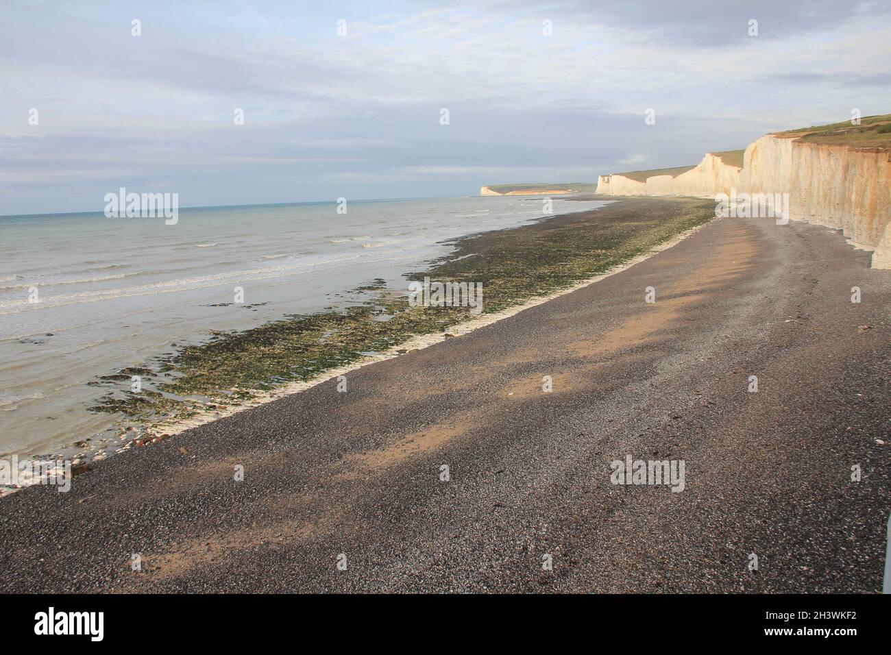 Sieben Schwestern und Birling Gap Stockfoto