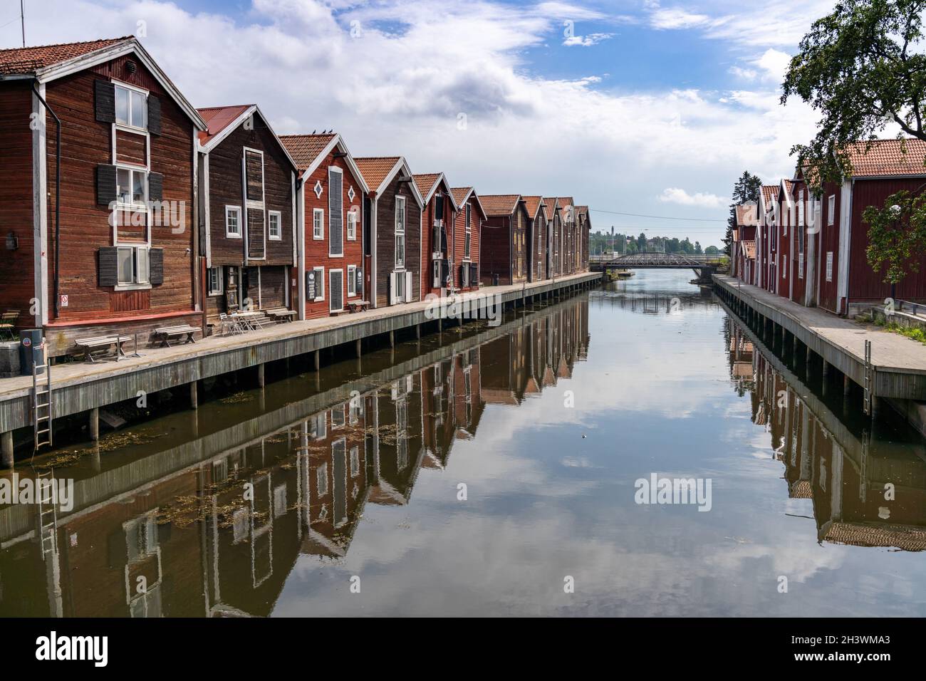 Hudiksvall Stockfoto