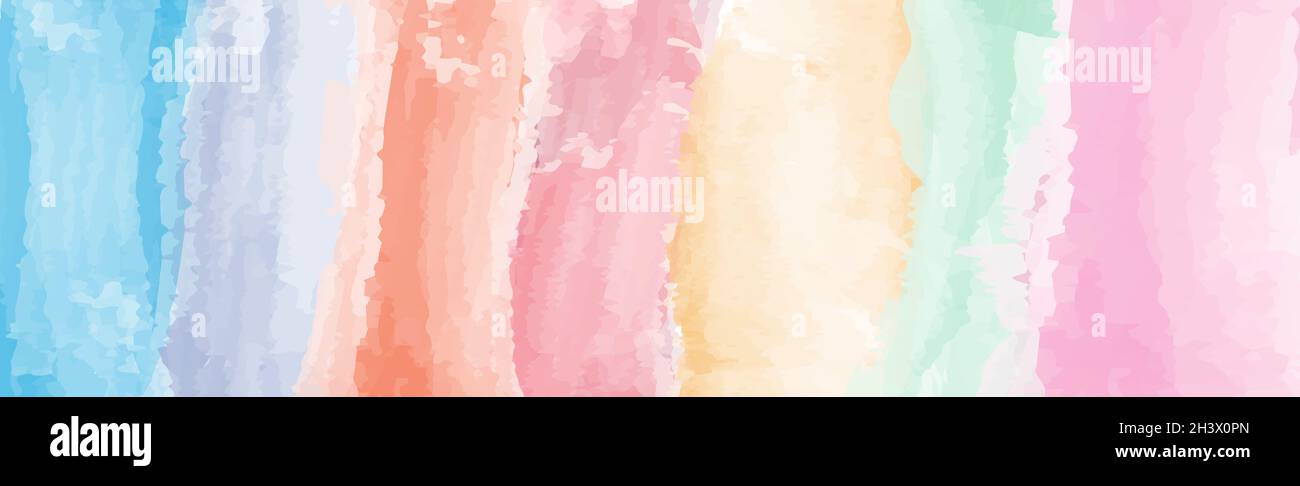 Verschiedene Striche von Farbe malen auf weißem Hintergrund - Vektor  Stockfotografie - Alamy