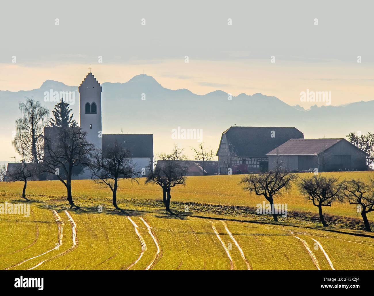 St. Michael Ãœberlingen-Aufkirch Stockfoto