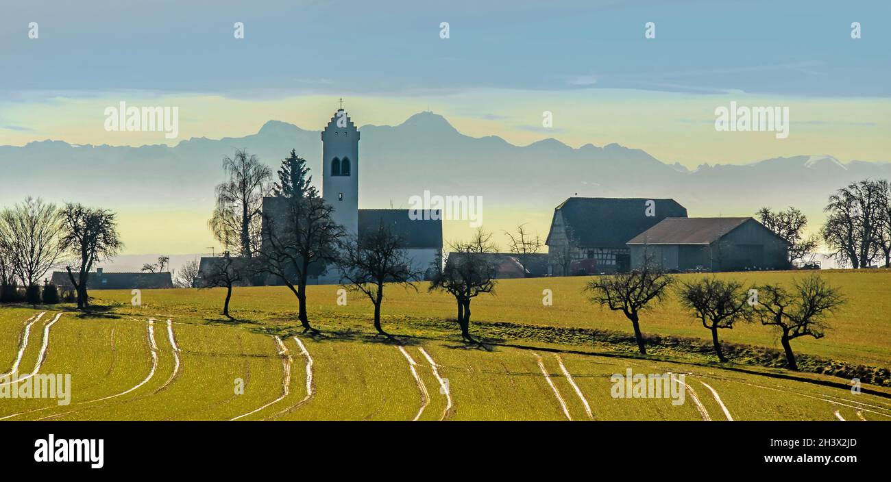 St. Michael Ãœberlingen-Aufkirch Stockfoto