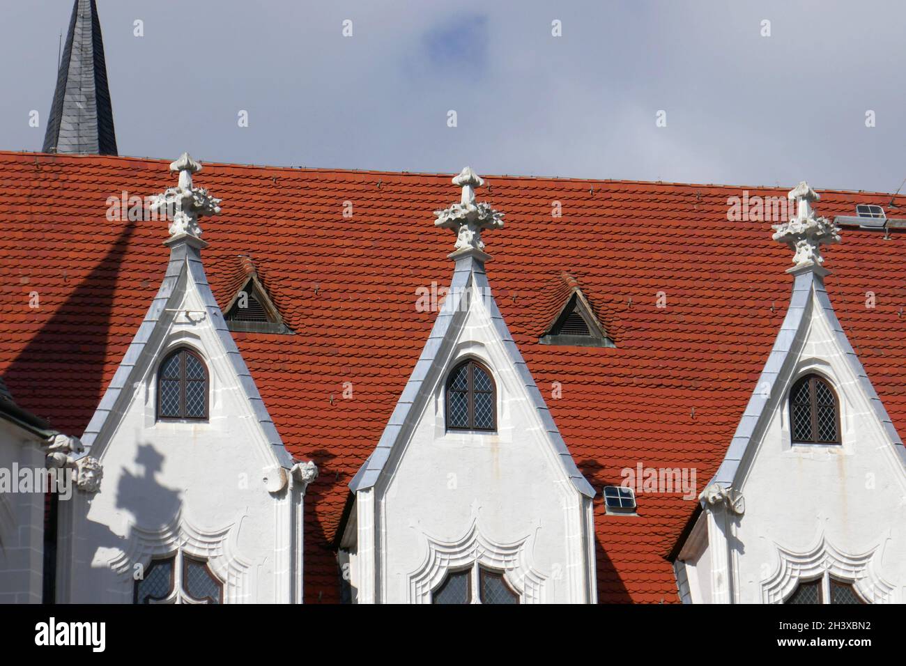 Albrechtsburg in MeiÃŸen Stockfoto