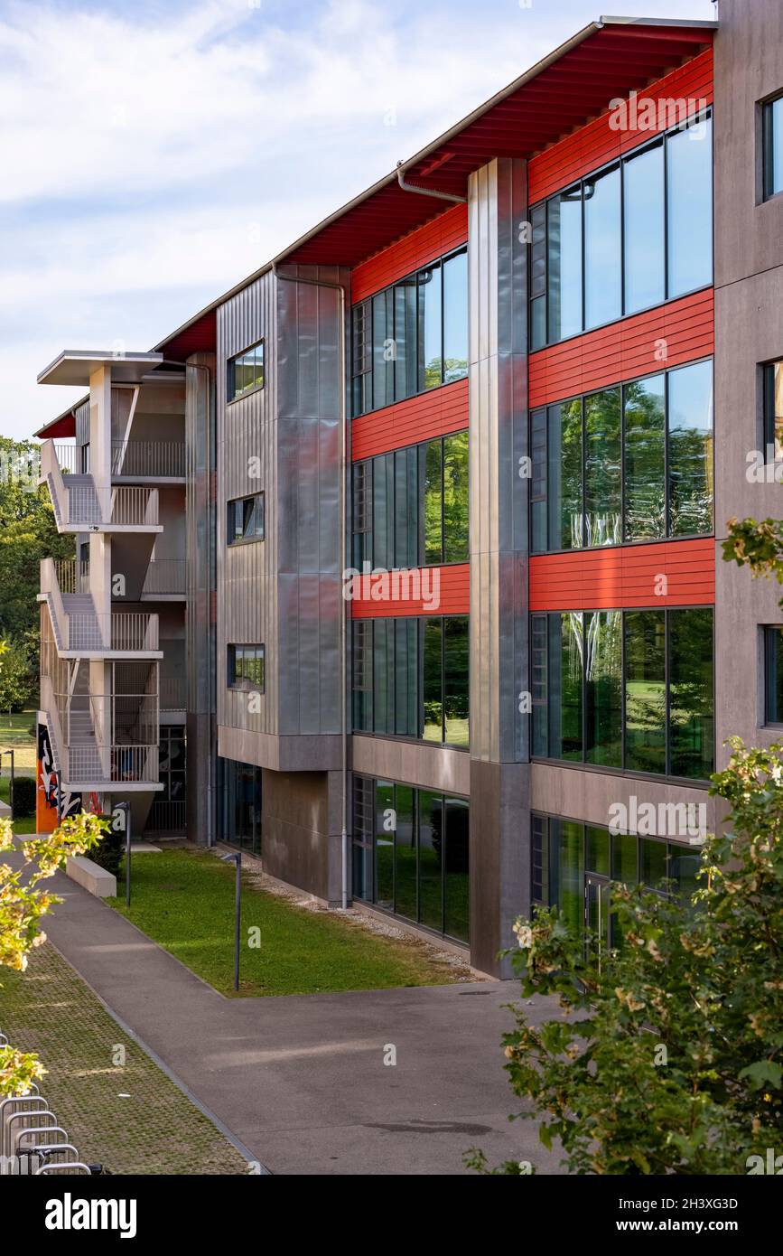 Collège Sismondi öffentliche Sekundarschule, Genf, Schweiz Stockfoto