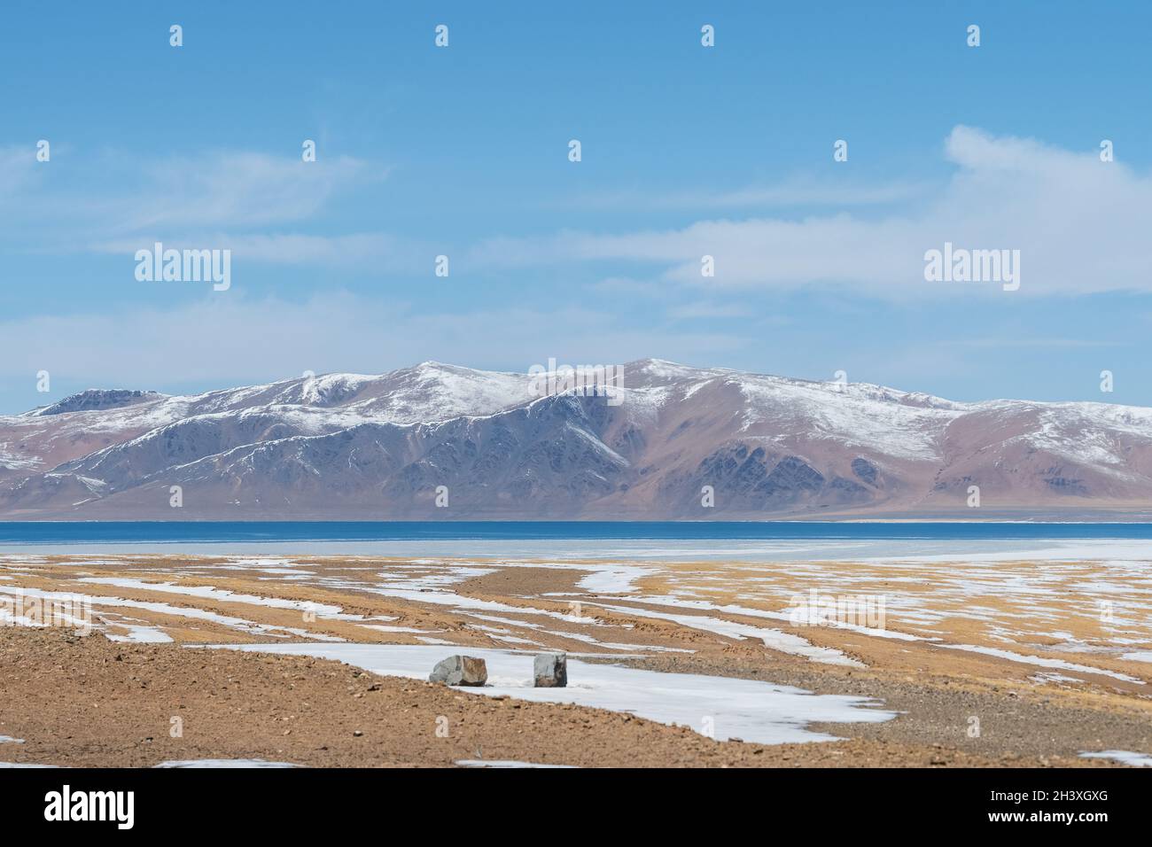 Tibet-Hochebene natürliche Landschaft Stockfoto