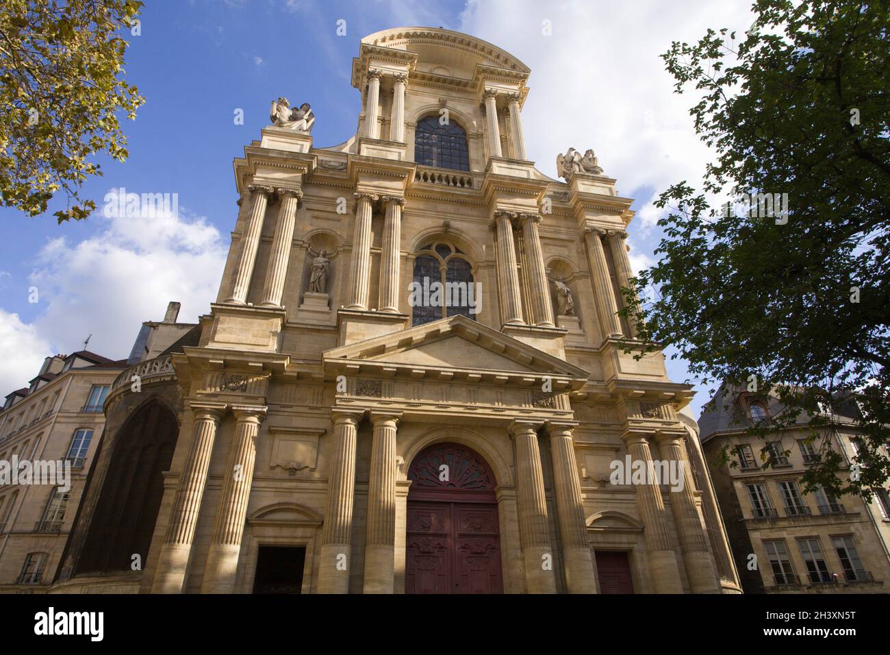 Frankreich, Paris, St-Gervais-St-Protais, Kirche, Stockfoto