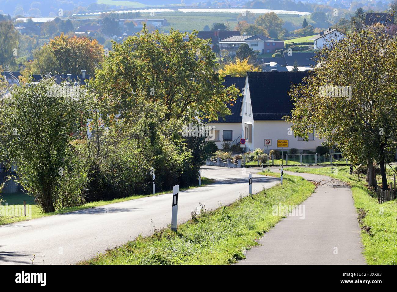 Oberbachem in Wachtberg bei Bonn Stockfoto