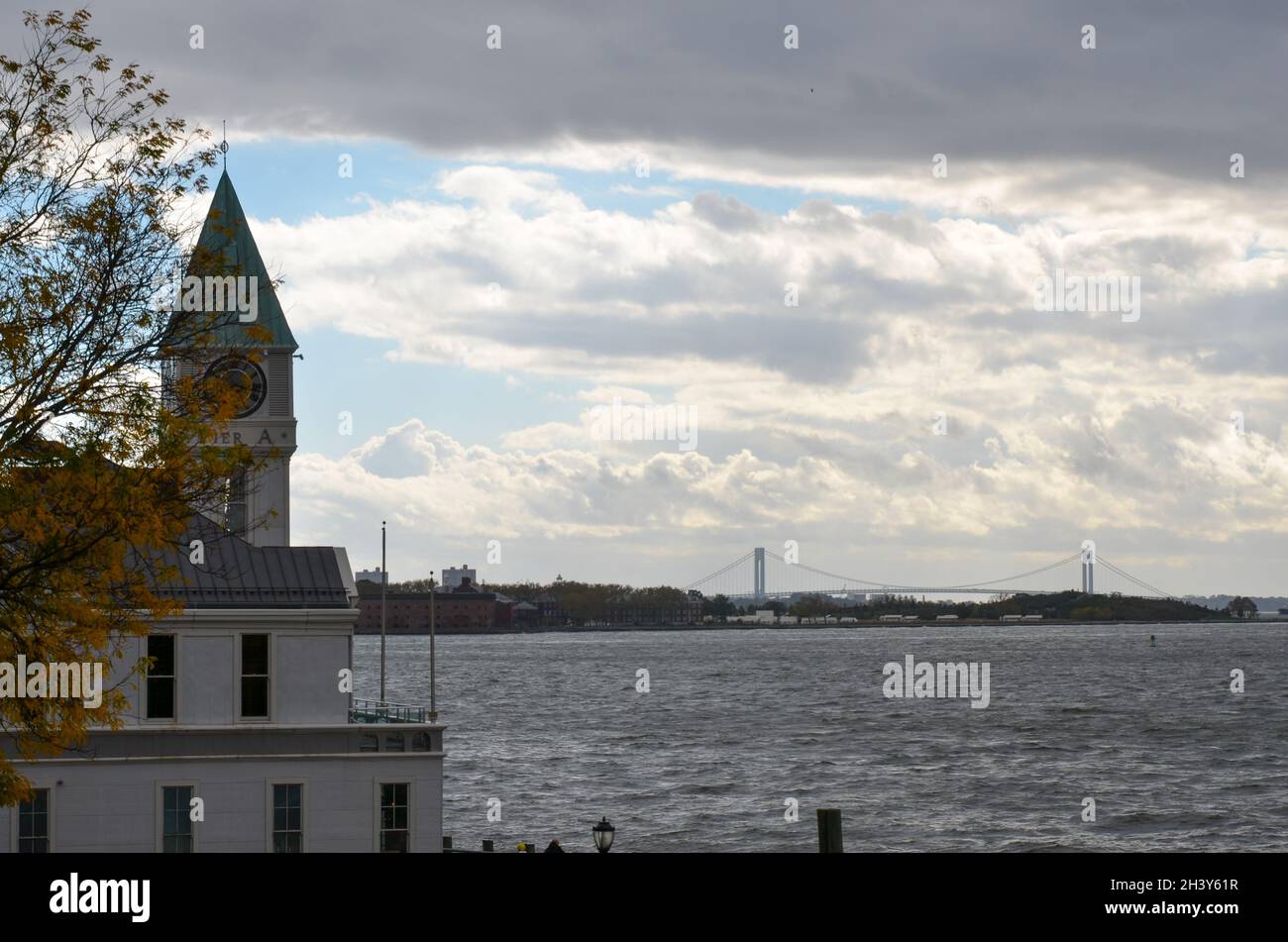 Pier A in Lower Manhattan. Stockfoto