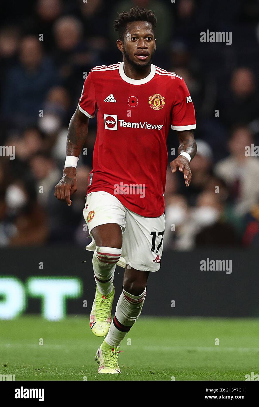 London, England, 30. Oktober 2021. Fred von Manchester United während des Spiels der Premier League im Tottenham Hotspur Stadium, London. Bildnachweis sollte lauten: Paul Terry / Sportimage Kredit: Sportimage/Alamy Live News Stockfoto