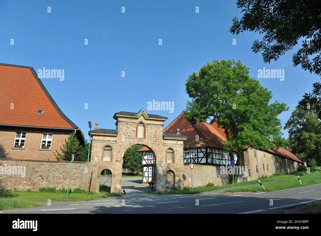 Kloster Woeltingerode Stockfoto