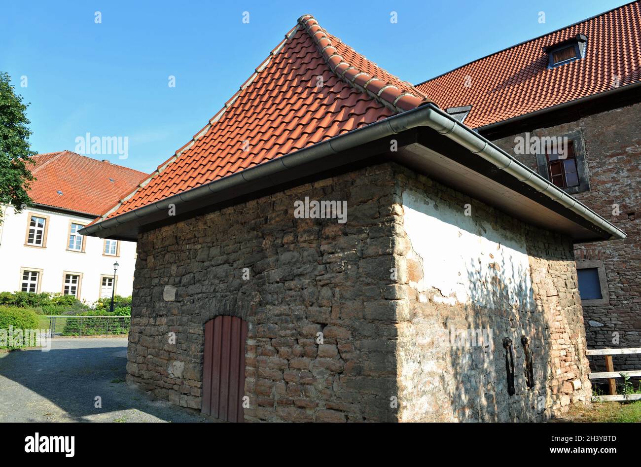 Kloster Der Wassermühle Woeltingerode Stockfoto