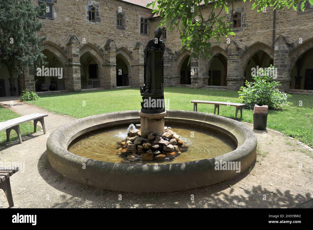 Merseburger Dom St. Johannes und St. Laurentius Stockfoto