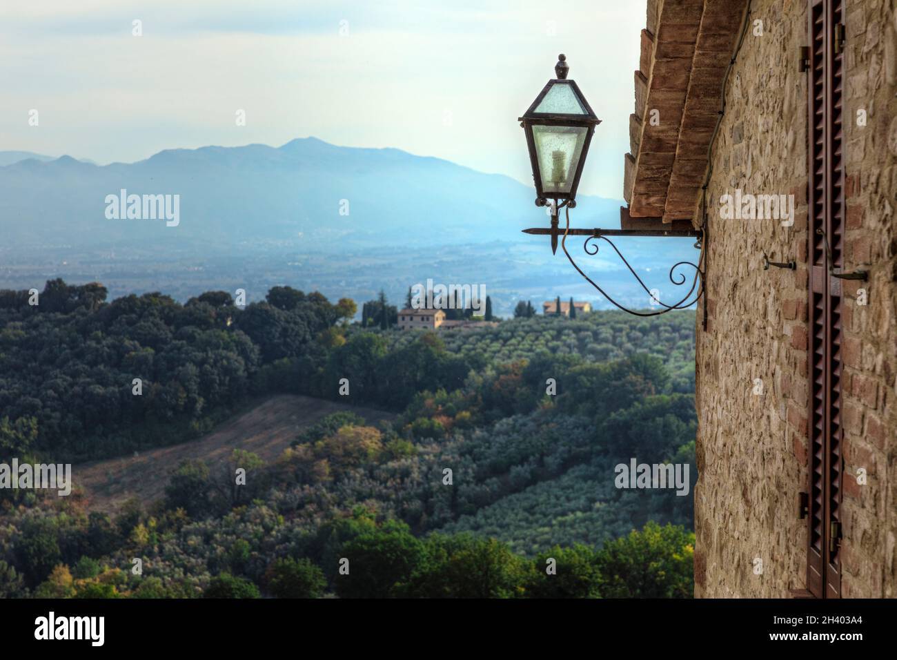 Montefalco, Perugia, Umbrien, Italien Stockfoto