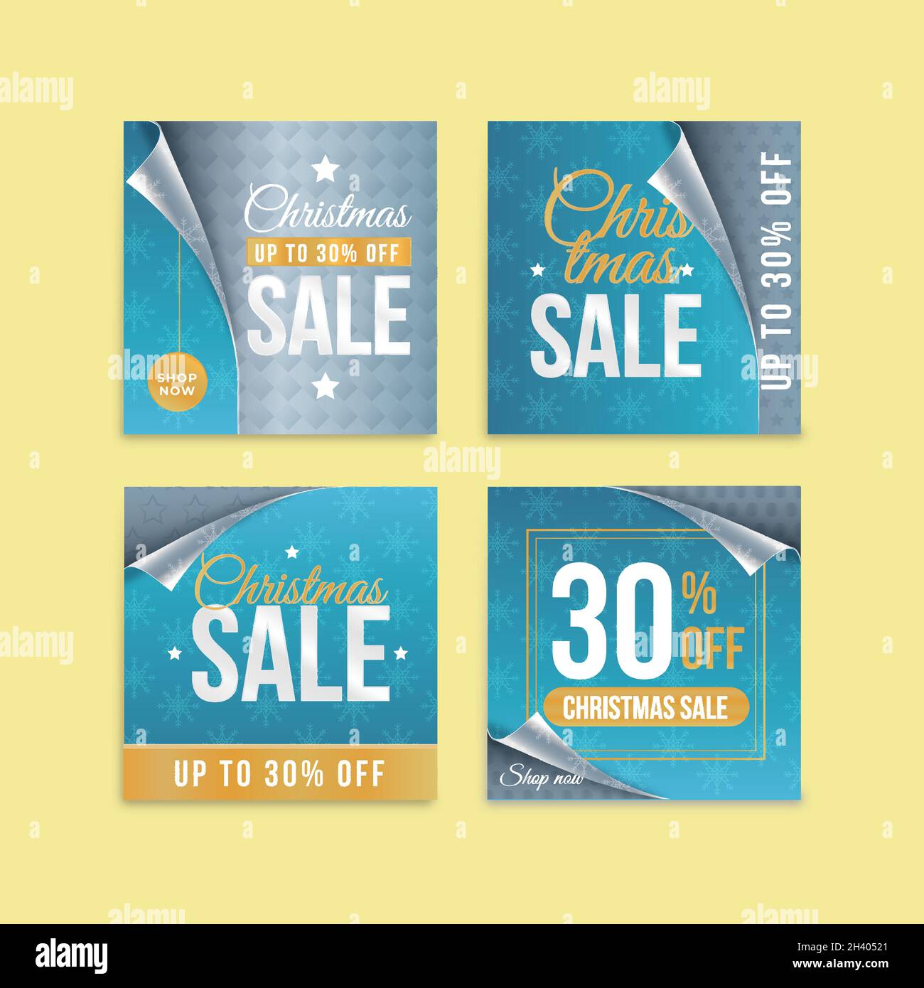 weihnachten Verkauf instagram Geschichten Vektor Design Illustration Stock Vektor