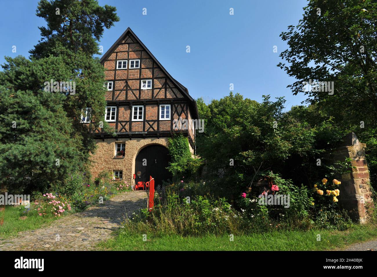 Kloster Woeltingerode Stockfoto