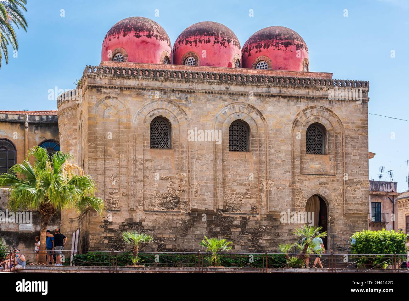 Die Kirche von San Cataldo in Palermo Stockfoto