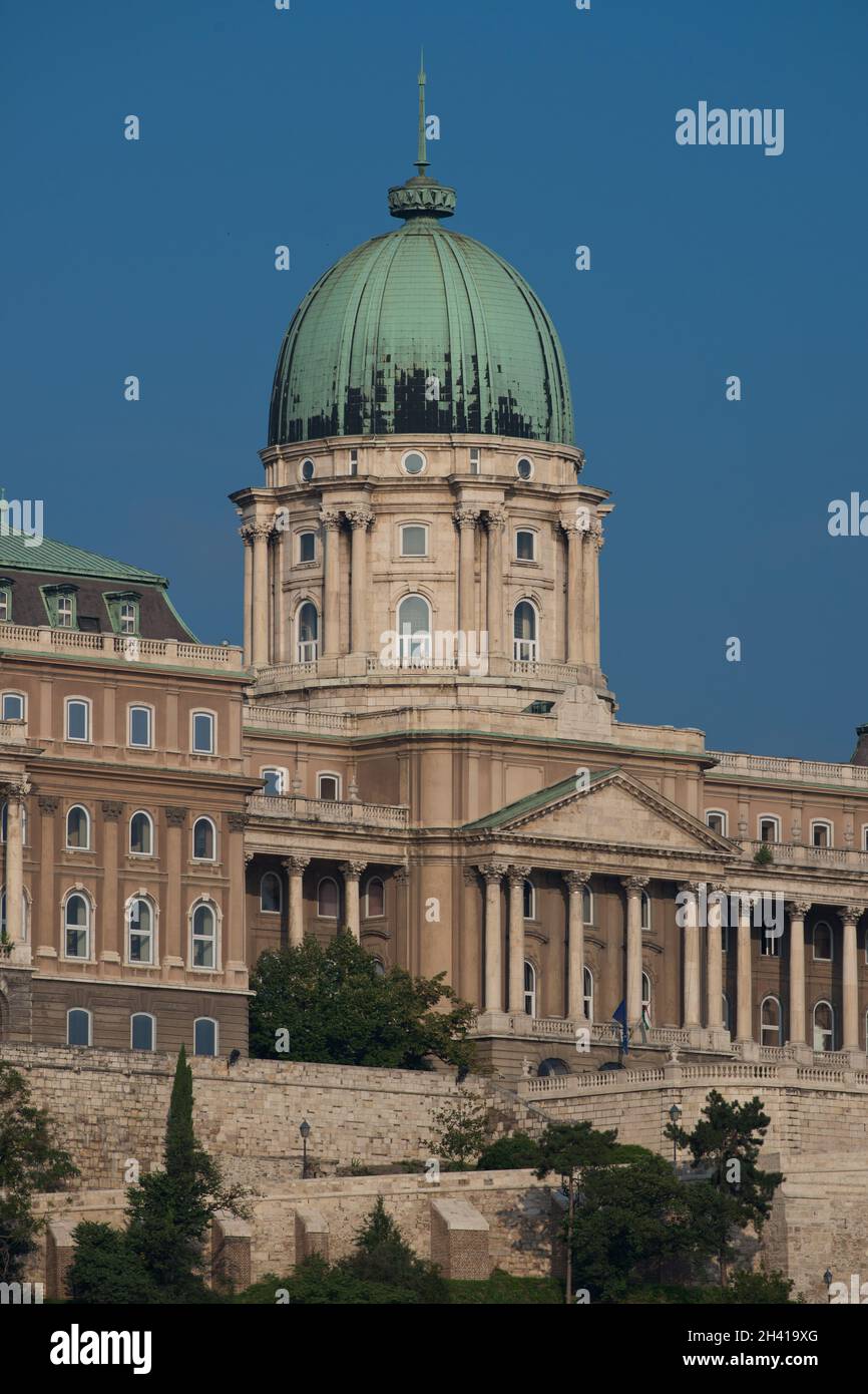 Die Budaer Burg Stockfoto