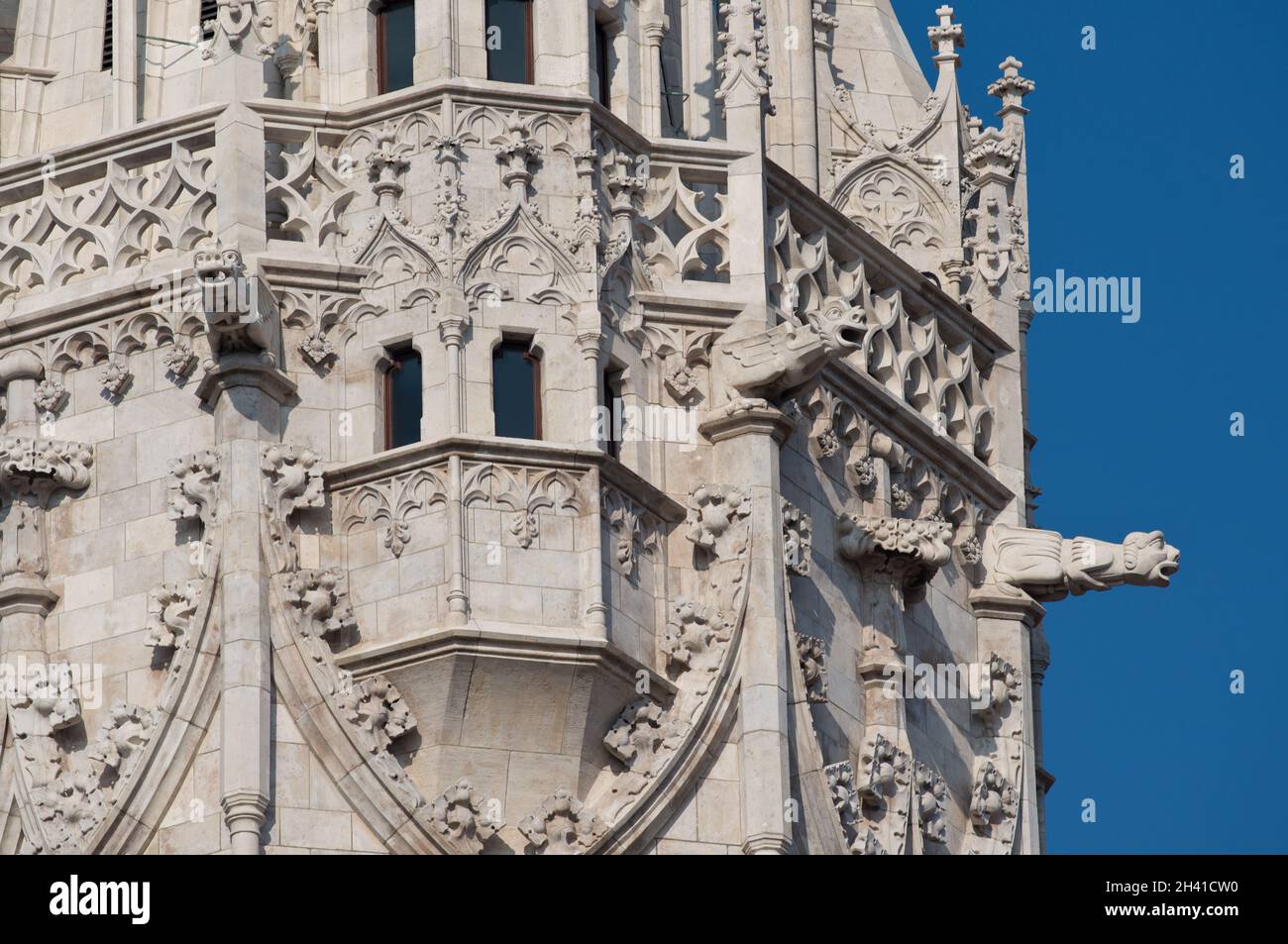 Matthiaskirche in Budapest Stockfoto Matthiaskirche in Budapest Stockfoto