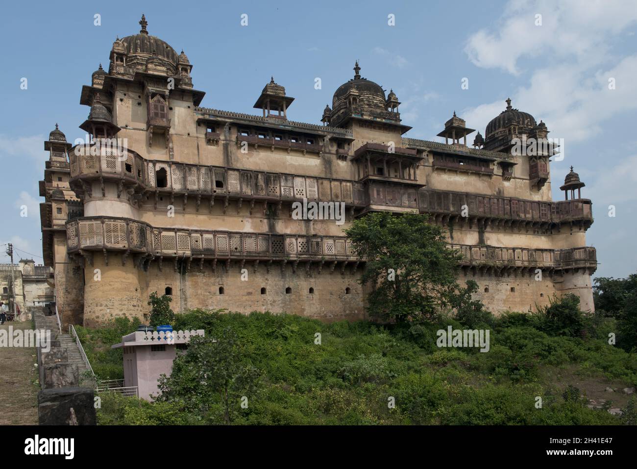 Jahangir Mahal in Orchha Stockfoto