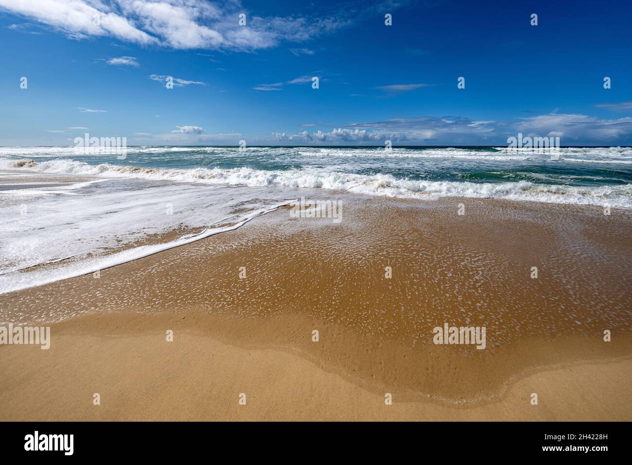 Lacanau Ocean Beach Stockfoto