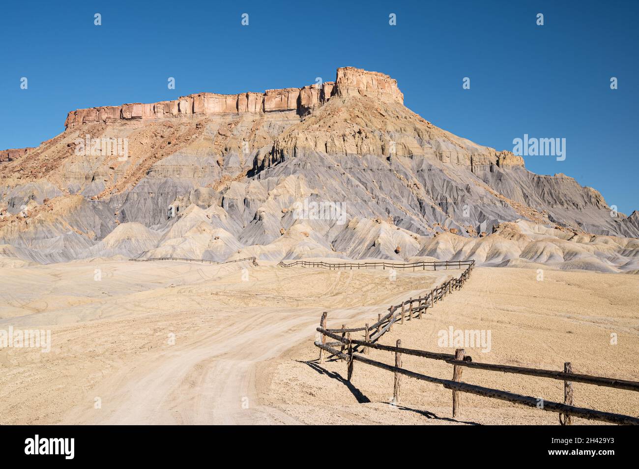 Robustes Utah Wilderness, Konzept für globale Erwärmung und Klimawandel Stockfoto