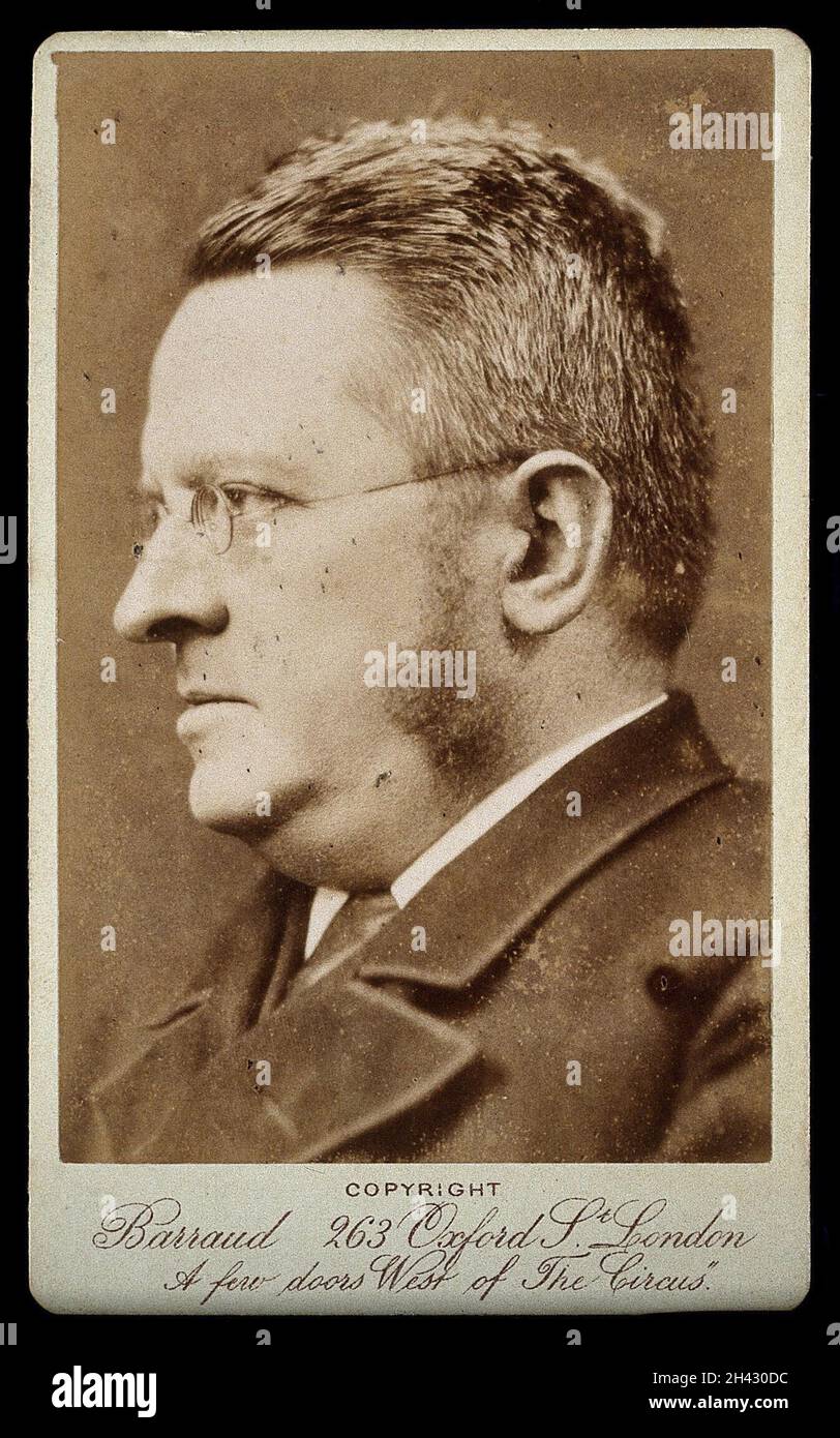 Lyon Playfair, Baron Playfair. Foto von Barraud. Stockfoto