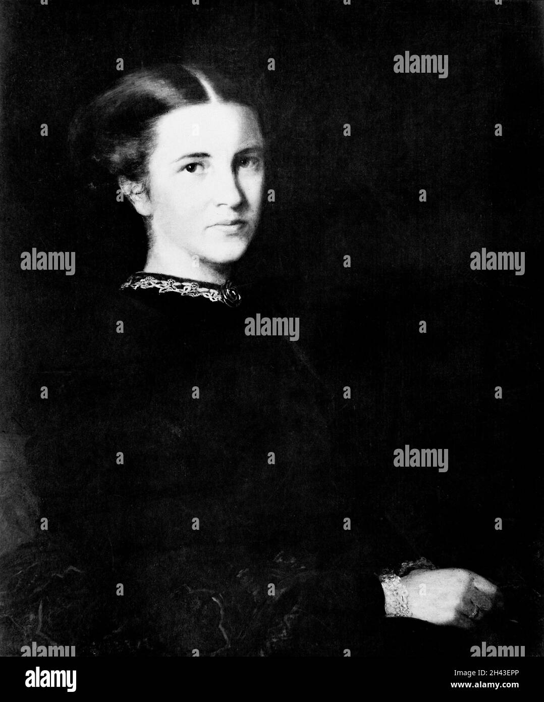 Elizabeth Garrett Anderson. Foto von Swaine. Stockfoto