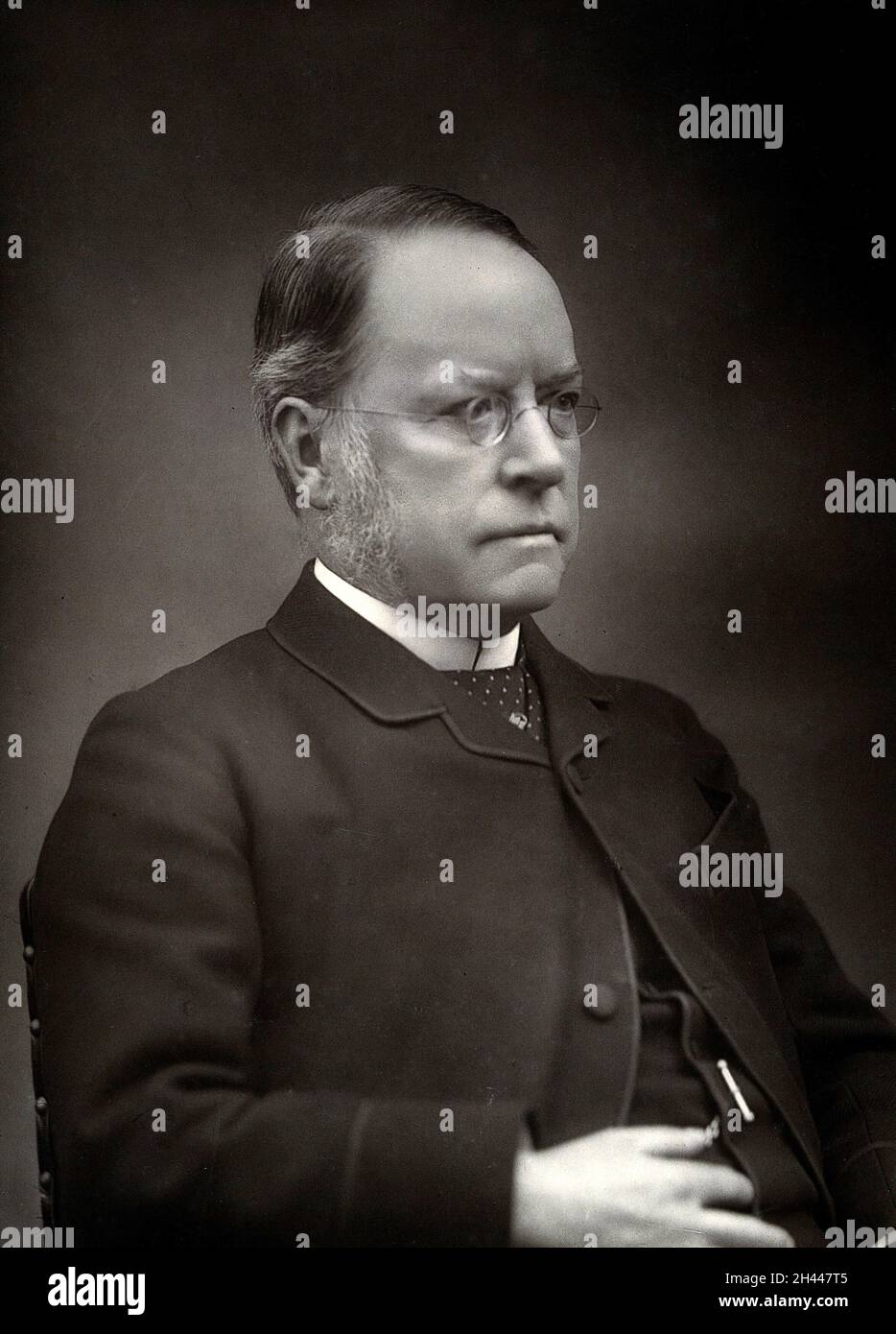 Lyon Playfair, 1. Baron Playfair. Foto von Barraud. Stockfoto