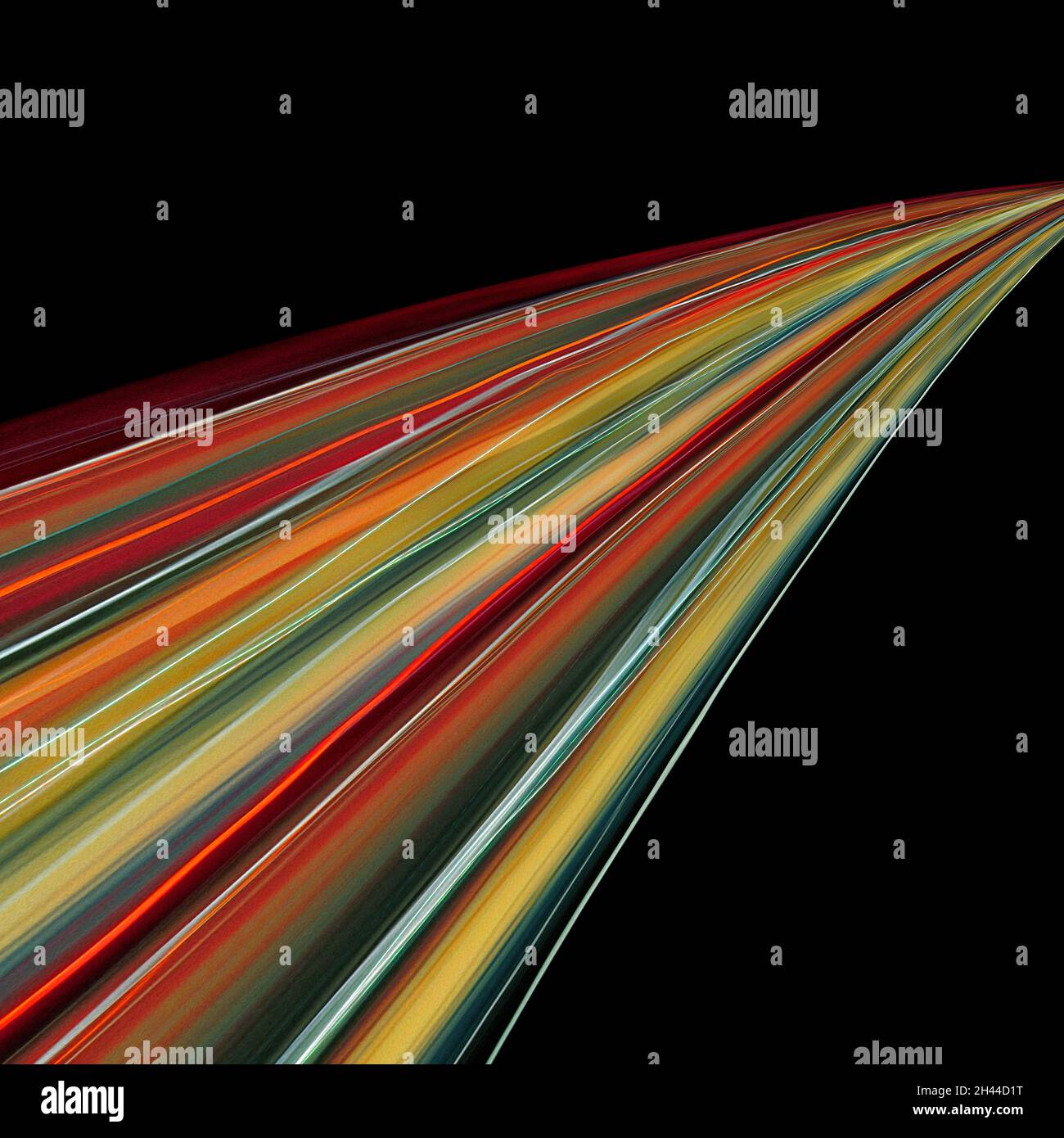 Informationsfluss Stockfoto