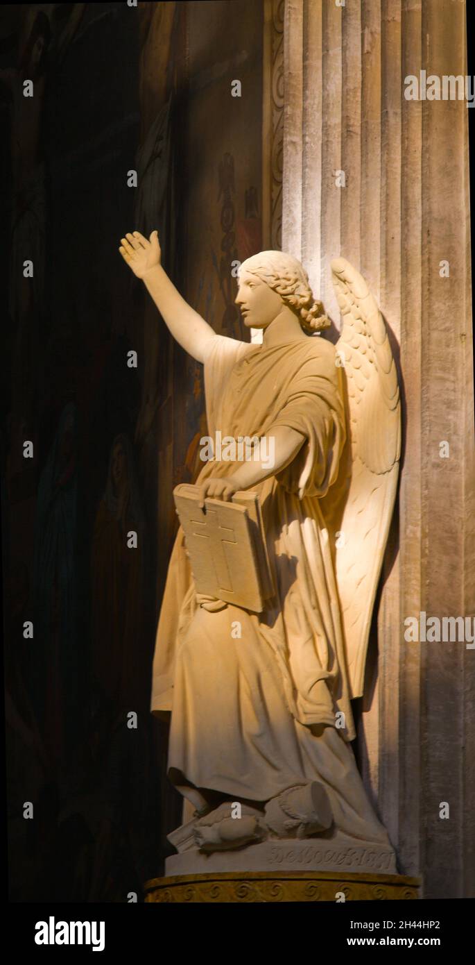 Frankreich, Paris, St-Sulpice, Kirche, innen, Stockfoto