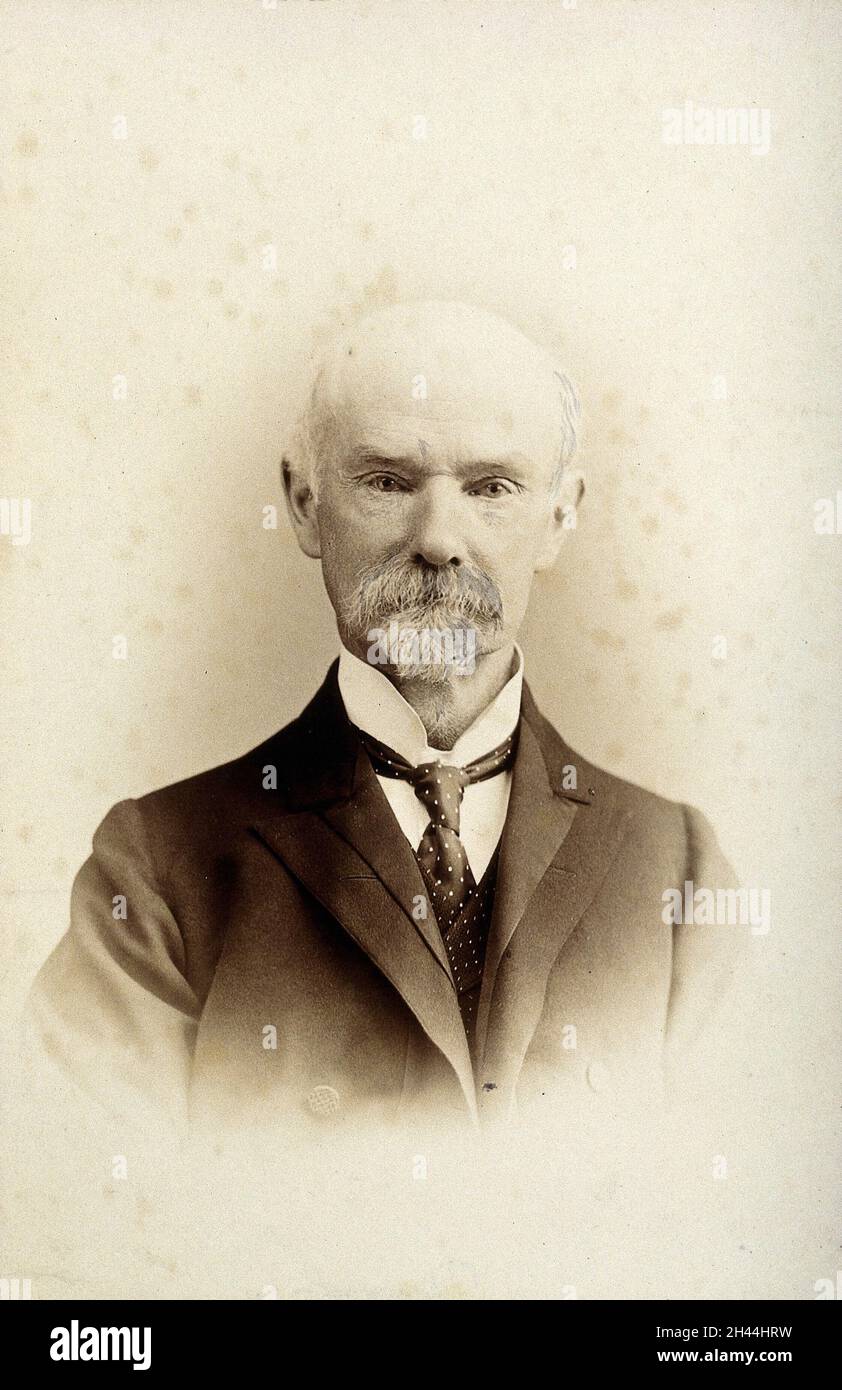 James Mitchell Wilson. Foto von Maull & Fox. Stockfoto