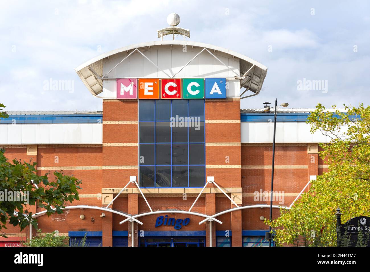Mekka Bingo Birkenhead, The Europa Center, Birkenhead, Metropolitan Borough of Wirral, Merseyside, England, Vereinigtes Königreich Stockfoto
