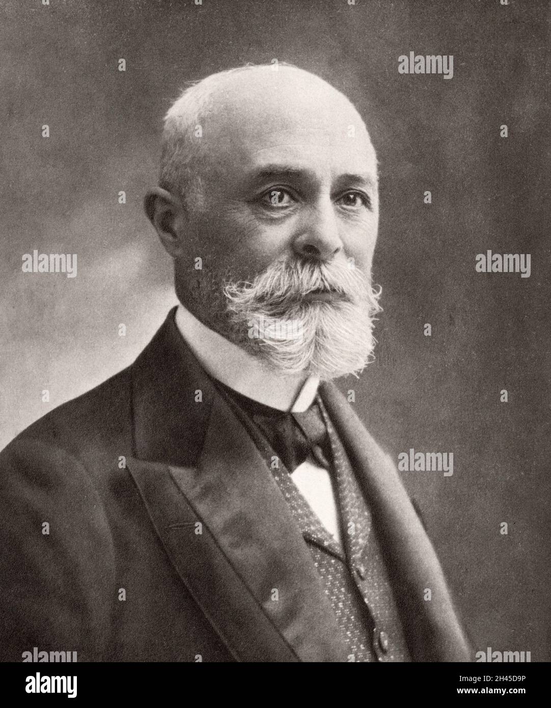 Ein Porträt des französischen Physikers Antoine Henri Becquerel Stockfoto