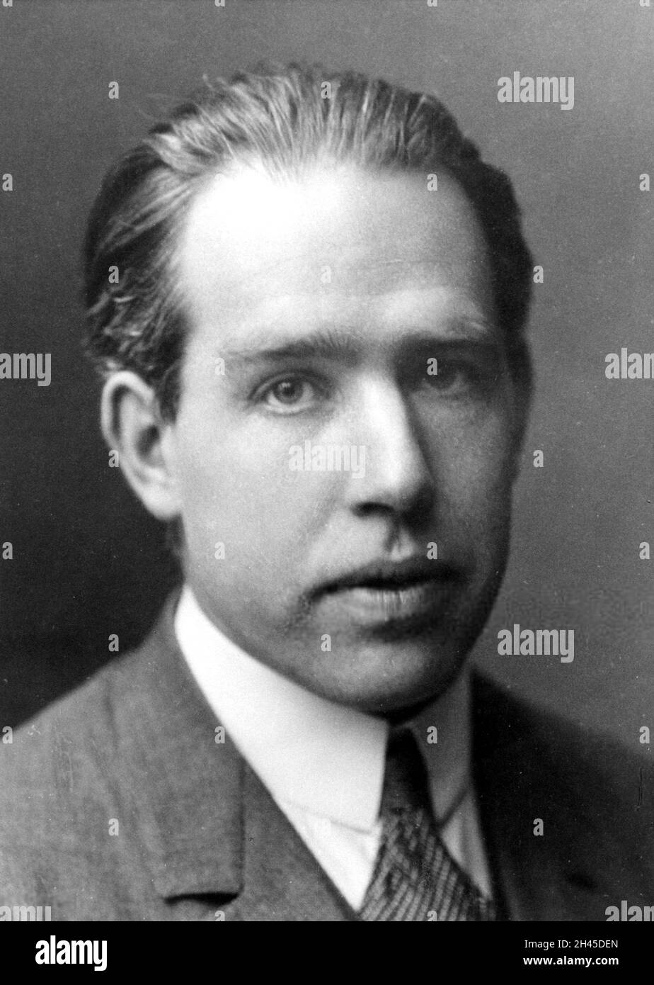 Der berühmte theoretische Physiker Niels Bohr Stockfoto