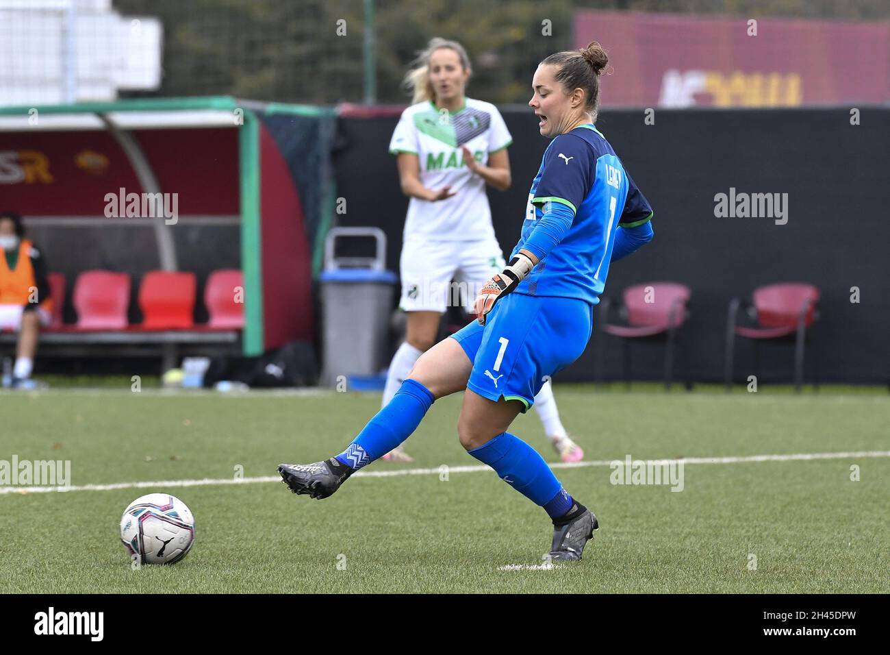 Diede Lemey von US Sassuolo Calcio während der Serie Ein Spiel zwischen A.S. Roma Women und US Sassuolo Calcio im stadio Agostino Di Bartolomei Tri Stockfoto