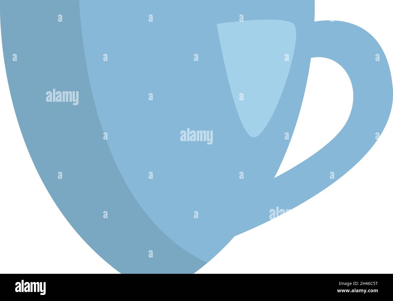 Glaskrug, Illustration, Vektor, auf weißem Hintergrund. Stock Vektor