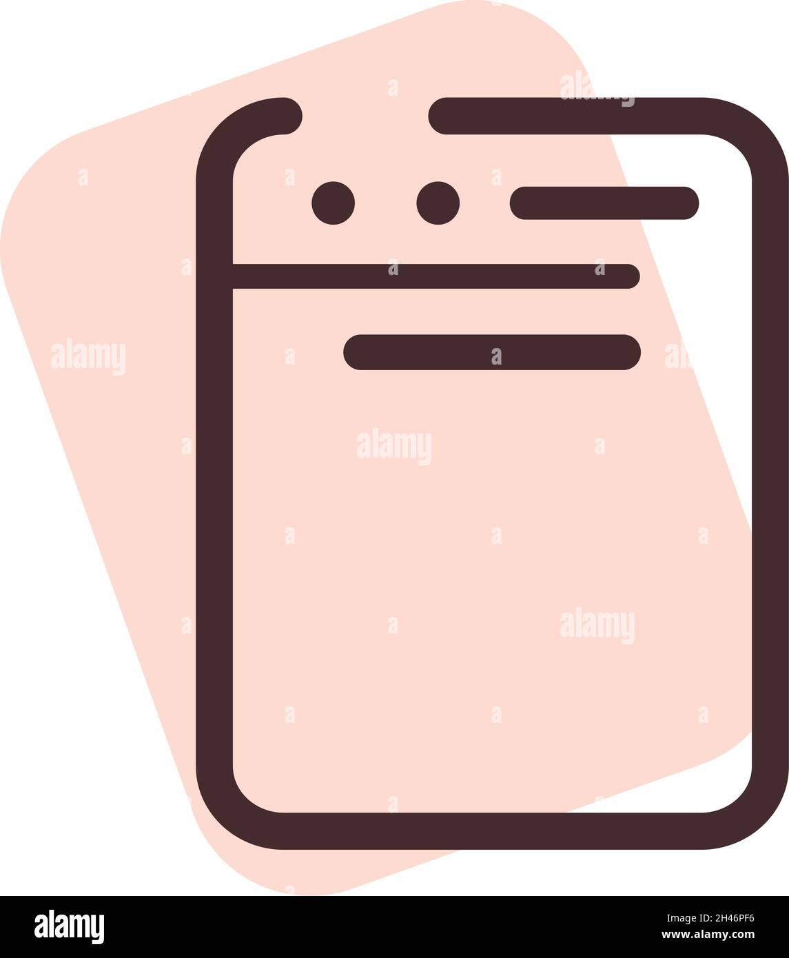 Küchenspülmaschine, Illustration, Vektor, auf weißem Hintergrund. Stock Vektor