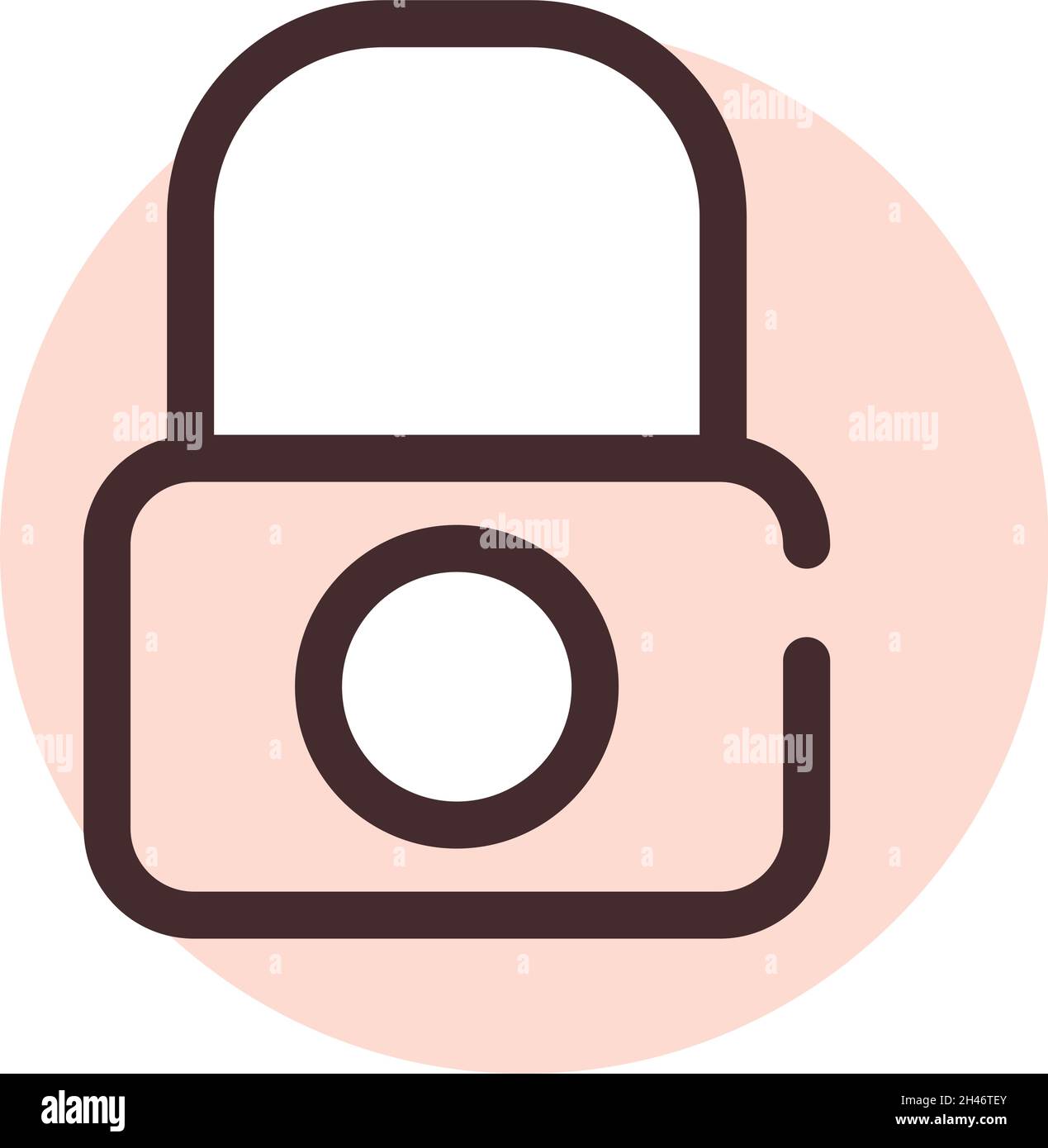 Display, Illustration, Vektor auf weißem Hintergrund sperren. Stock Vektor