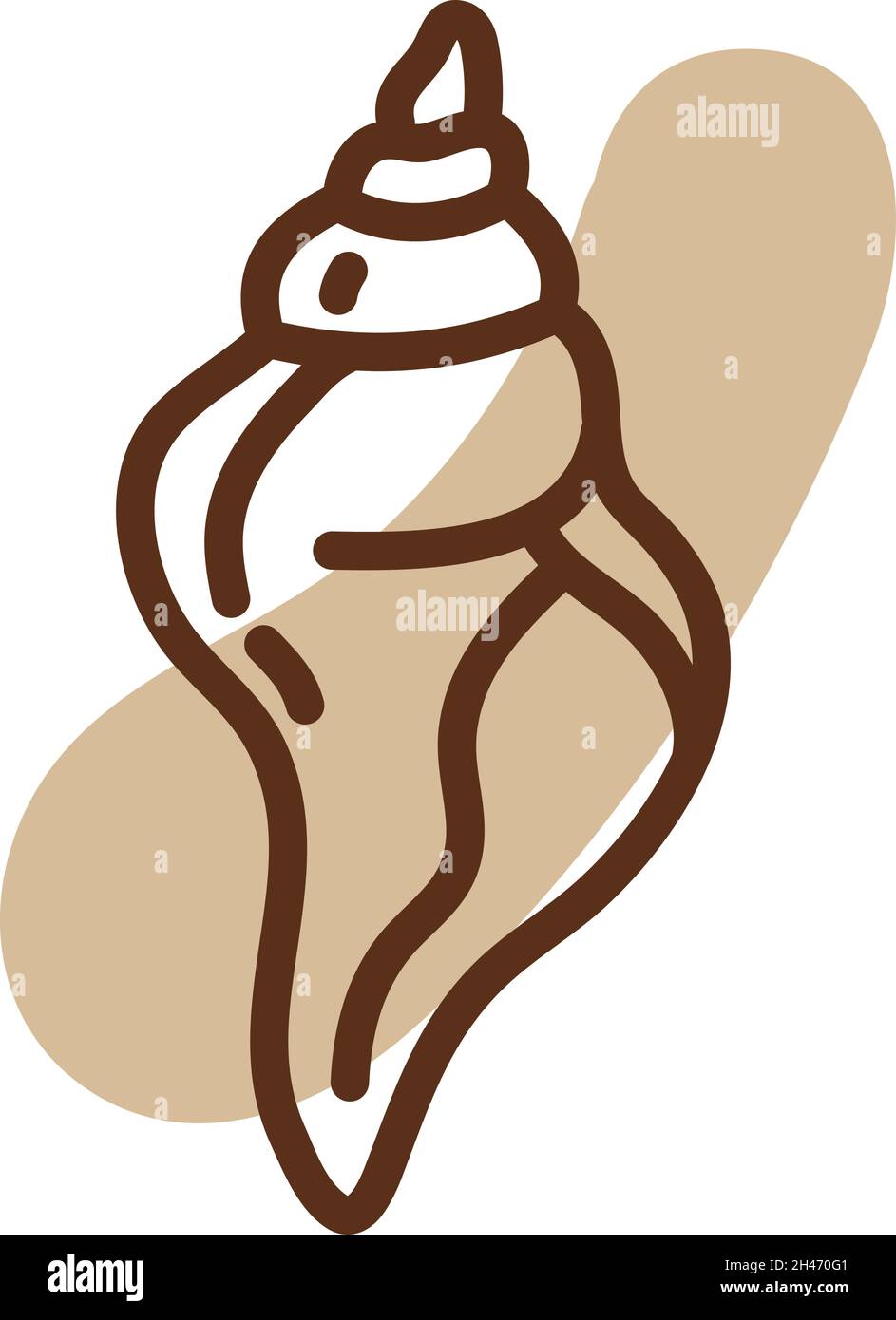 Wasserschale, Illustration, Vektor, auf weißem Hintergrund. Stock Vektor