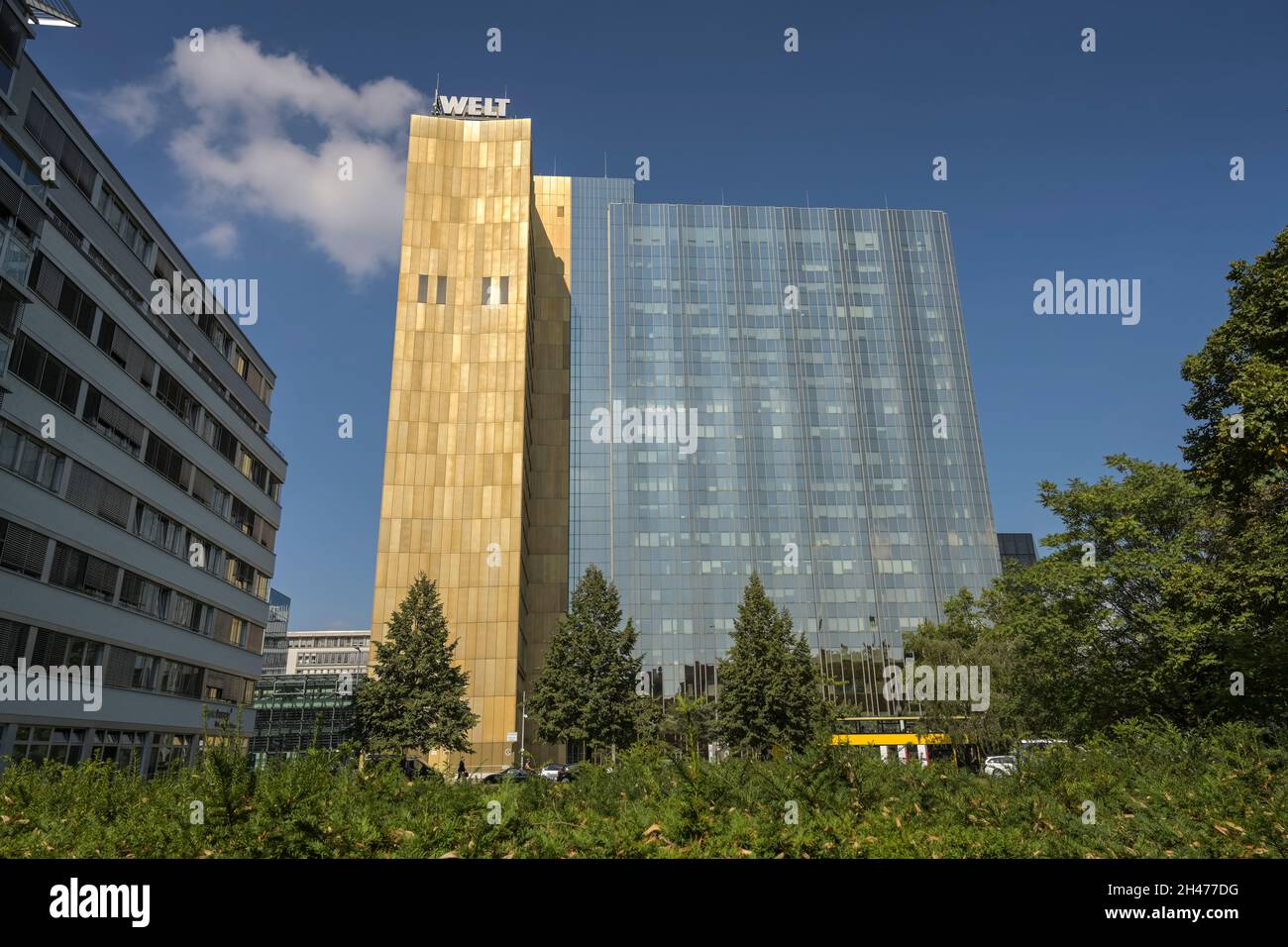 Axel Springer Verlag, Axel-Springer-Straße, Kreuzberg, Berlin, Deutschland Stockfoto