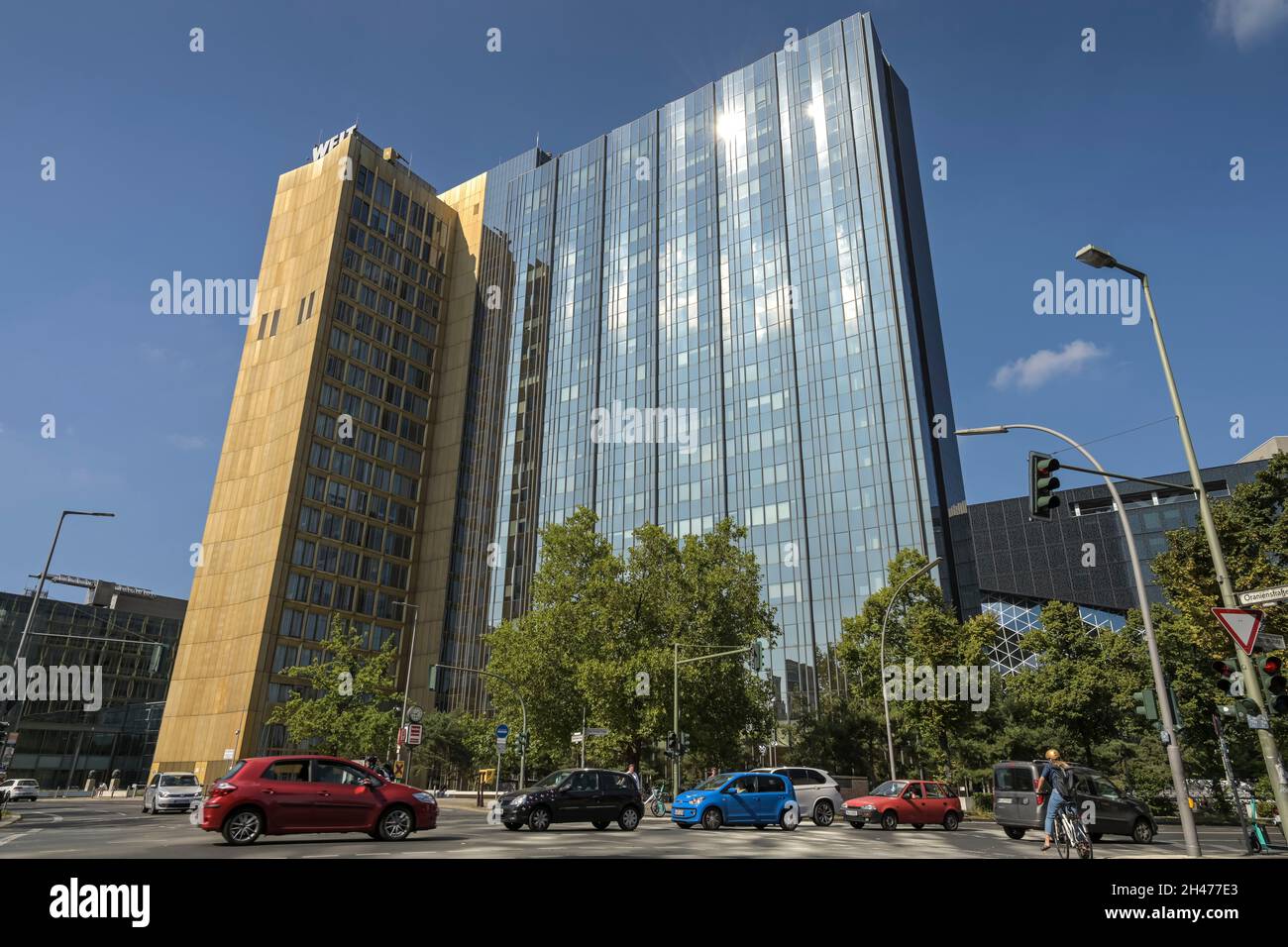 Axel Springer Verlag, Axel-Springer-Straße, Kreuzberg, Berlin, Deutschland Stockfoto