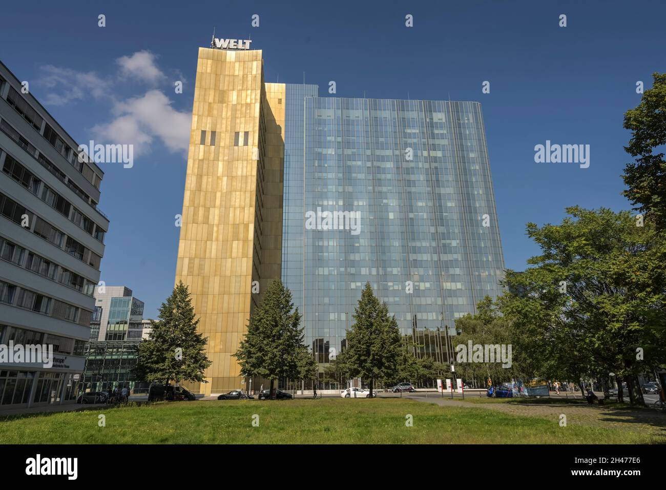 Axel Springer Verlag, Axel-Springer-Straße, Kreuzberg, Berlin, Deutschland Stockfoto