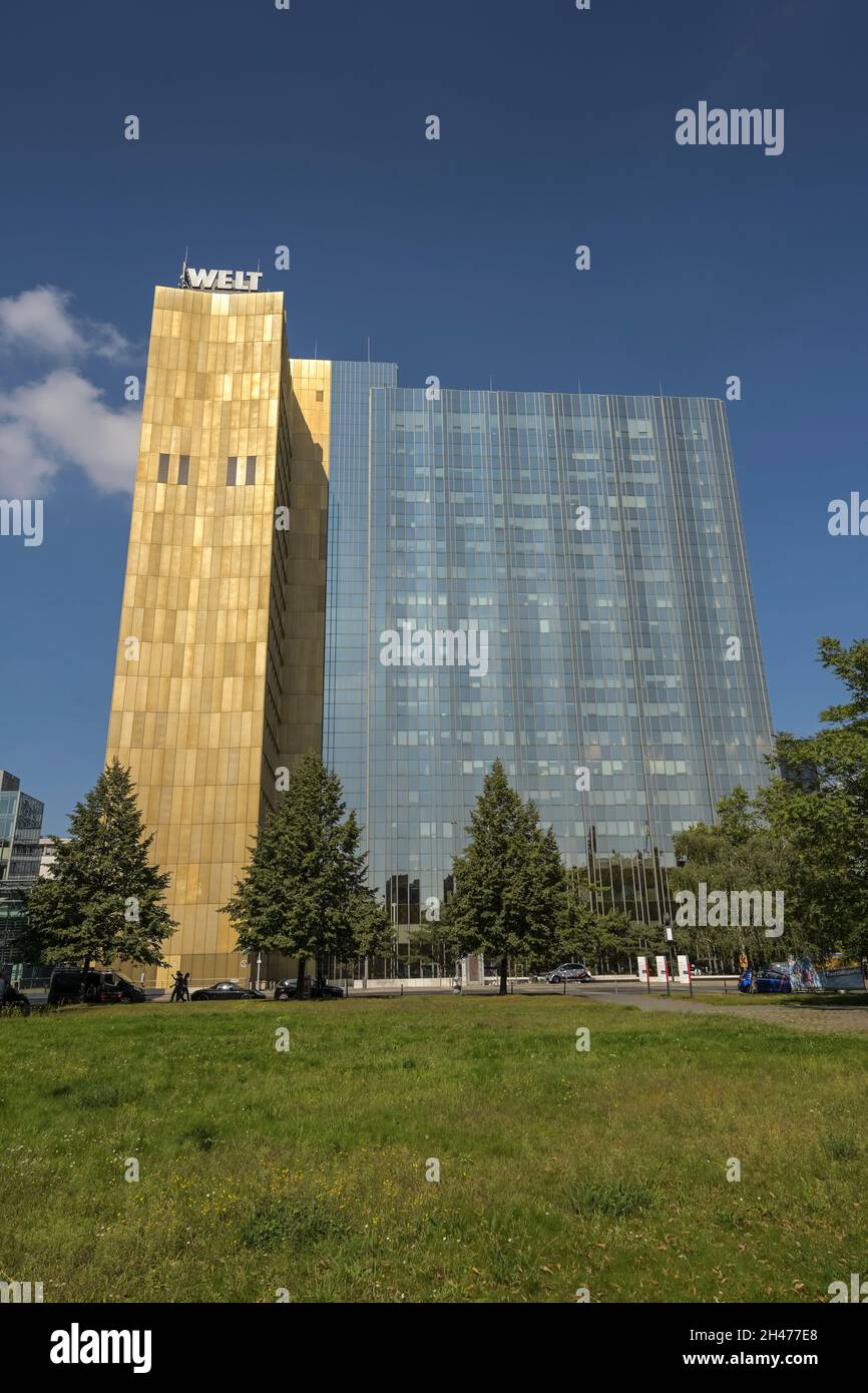 Axel Springer Verlag, Axel-Springer-Straße, Kreuzberg, Berlin, Deutschland Stockfoto