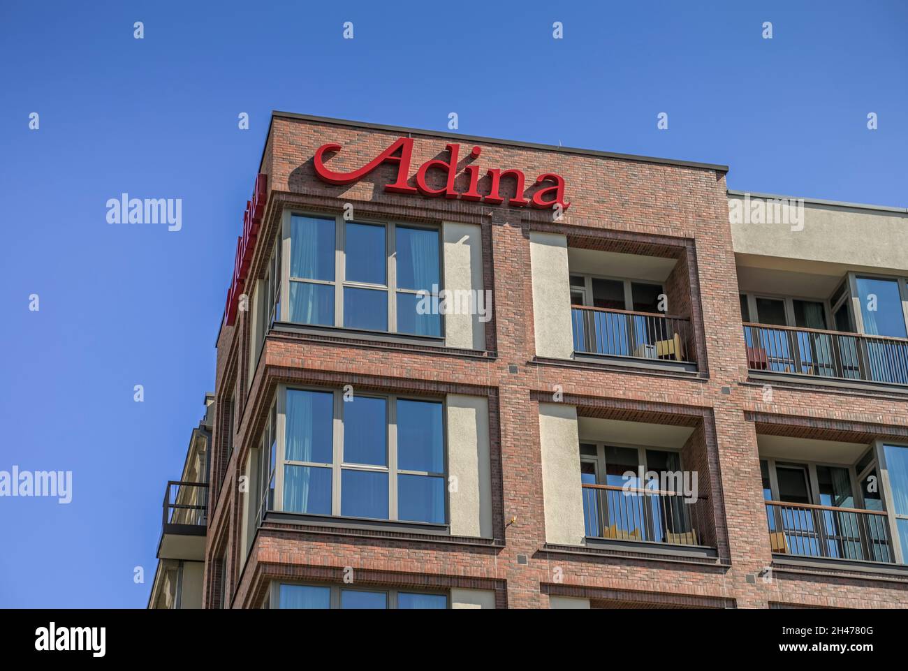 Adina, Apartment Hotel, Krausenstraße, Mitte, Berlin, Deutschland Stockfoto